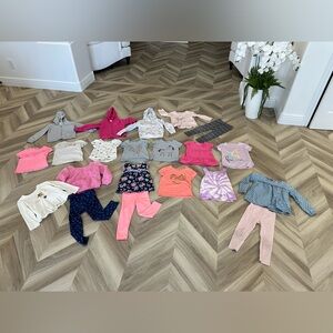 Girls 4T lot/bundle of clothing - 21 items
